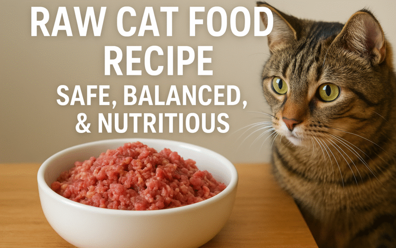 raw cat food recipe